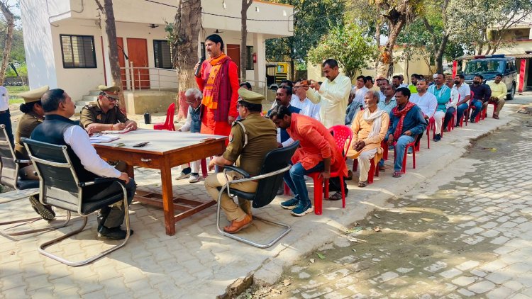 अराजक तत्वों को चिन्हित कर होगी कङी कार्यवाई