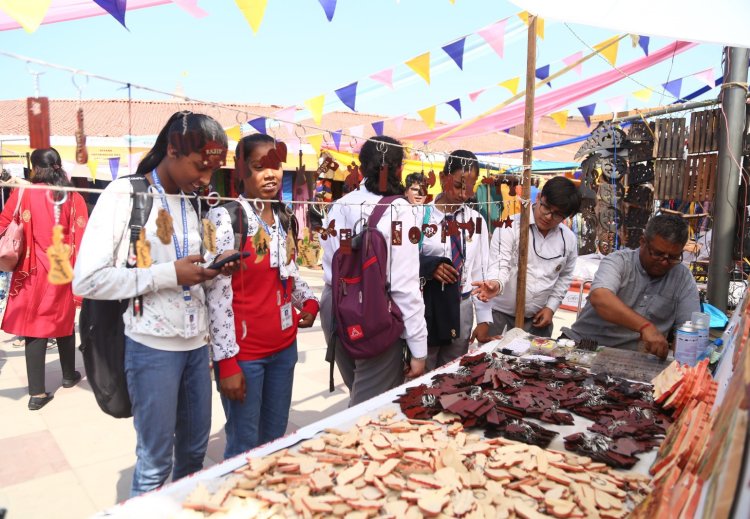 30 राज्यों की हस्तशिल्प कला का उत्सव सरस मेला 05 मार्च तक
