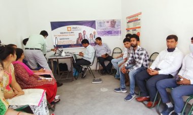 सोसाइटी फॉर एनिमल हेल्थ एग्रीकल्चर साइंस एंड ह्यूमैनिटी ने लगाया निशुल्क स्वास्थ्य शिविर