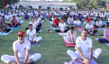 इंदिरापुरम में तीन-दिवसीय योग महोत्सव का शुभारंभ, पहले दिन 600 लोगों ने किया योग और हार्टफुलनेस ध्यान