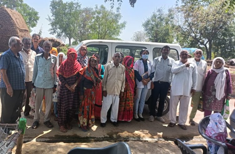 लायन्स आई हॉस्पिटल ने किया 18 मरीजो के मोतियाबिंद का ऑपरेशन