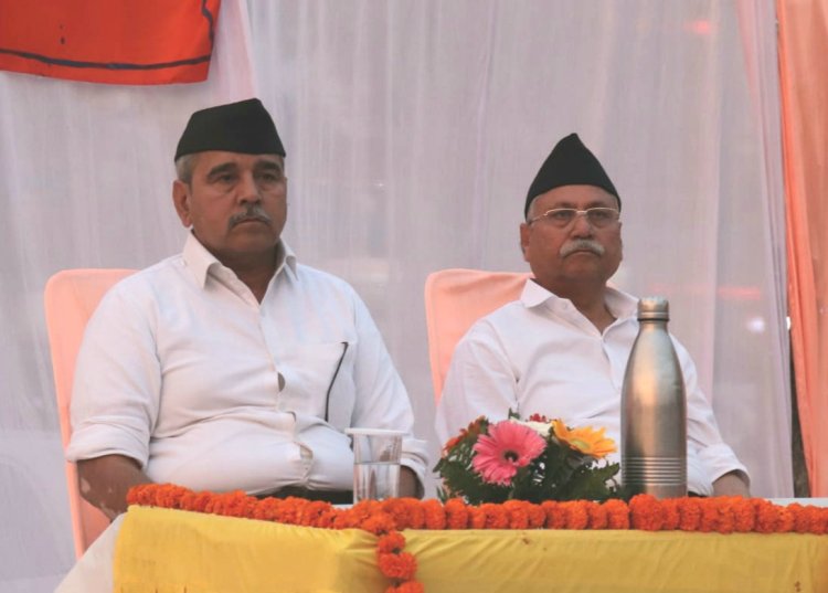 समता युक्त समाज का निर्माण करना संघ का कार्य है : संजय  श्रीहर्ष