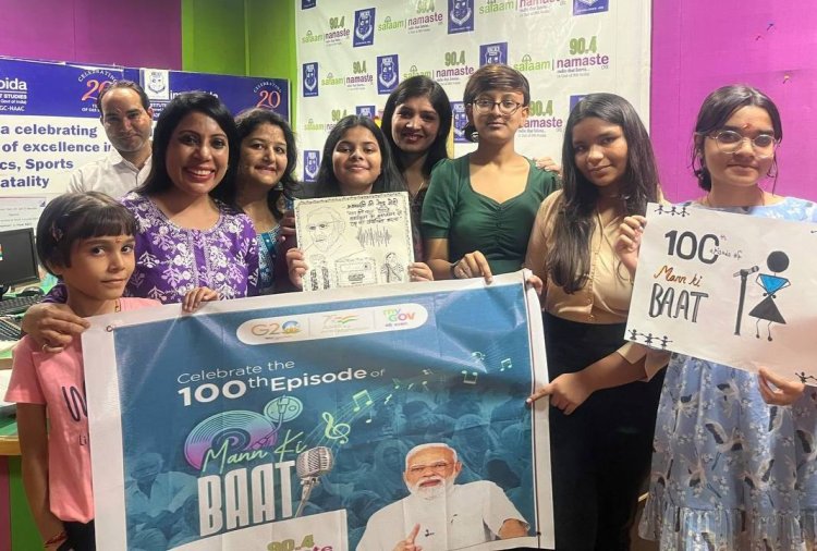 सलाम नमस्ते में मन की बात की 100 एपिसोड का मना जश्न