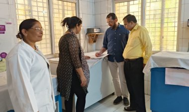 उपजिला प्रतिरक्षण अधिकारी ने किया कोल्ड चेन प्वाइंट का निरीक्षण