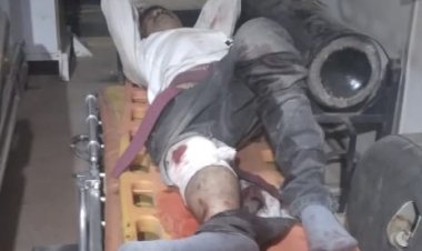 अज्ञात वाहन की टक्कर से मोटरसाइकिल सवार युवक घायल