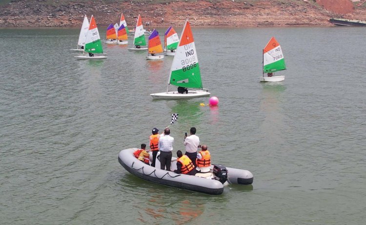 Boats sail in high spirits as Meghalaya Inaugurates the first Northeast Regatta at pristine Umiam Watersports Complex