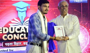 बिहार के राज्यपाल ने चैलेंजर्स ग्रुप अध्यक्ष प्रिंस शर्मा को किया सम्मानित।
