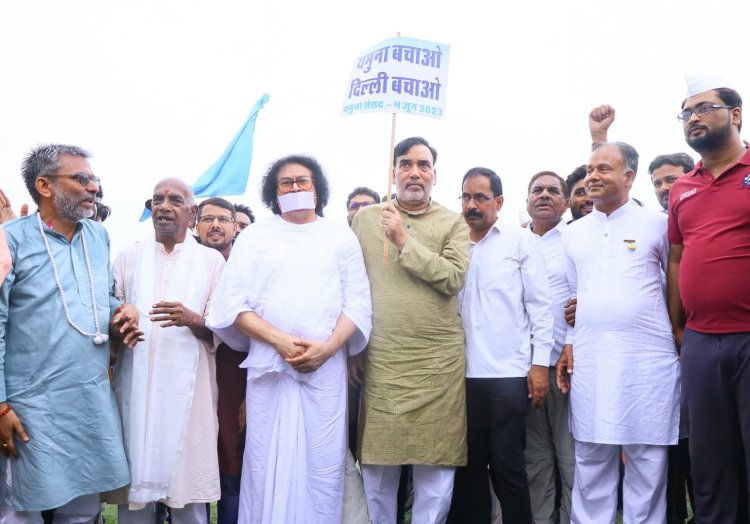 सरकार और सामाजिक भागीदारी के संयुक्त प्रयास से ही होगा यमुना नदी का कायाकल्प -गोपाल राय