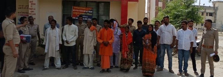 क्षेत्रीय पत्रकार के भाई को पीटने के आरोप में छः पर हुई शांति भंग की कार्यवाही