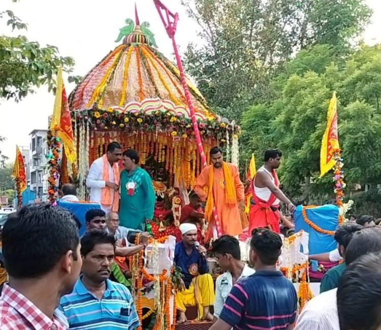 धूमधाम से निकली भगवान श्री जगन्नाथ की बाहुड़ा रथ यात्रा