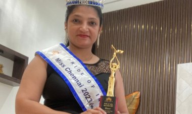 तमिलनाडु के चेन्नई से जी. एल. जयालक्ष्मी हसीजा को मिस इंडिया केटेगरी में मिला प्राइड ऑफ़ इंडिया मिस चेन्नई विनर का सिटी विनिंग टाइटल