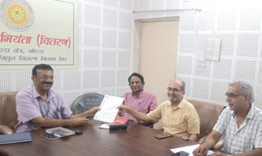 विद्युत संबंधी समस्याओं को लेकर एनईए प्रतिनिधि मंडल ने मुख्य अभियंता से की चर्चा