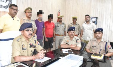 मंत्री का सचिव बताकर नौकरी के नाम पर ठगी करने वाले पति पत्नी सहित तीन गिरफ्तार 