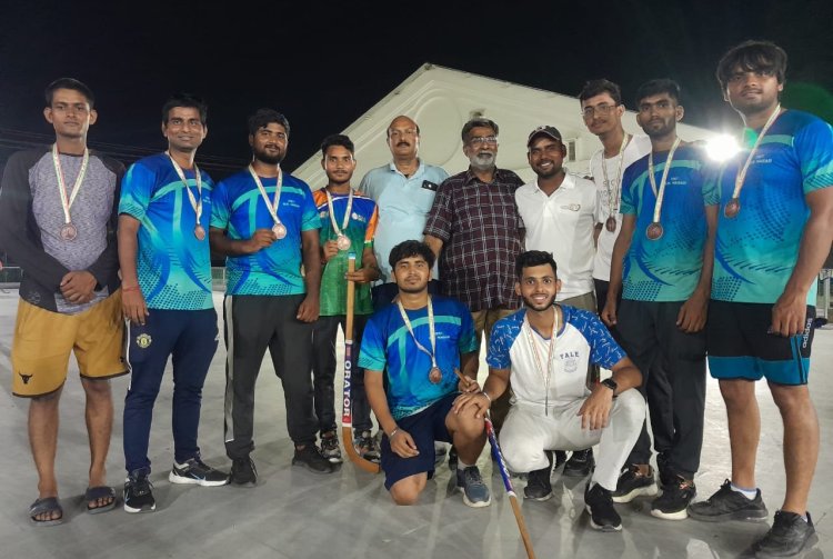 रोलर हाकी स्केटिंग चैंपियनशिप में गौतम बुध नगर टीम ने कांस्य पदक किया हासिल