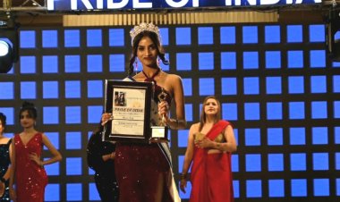प्राइड ऑफ़ इंडिया 'मिस इंडिया 2023' में मिस बिहार स्टेट विनर बनी रिया राज