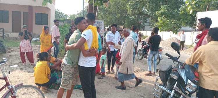 बहन के घर से राखी बंधवा कर लौट रहे बुजुर्ग की अज्ञात वाहन की चपेट में आने से मौत