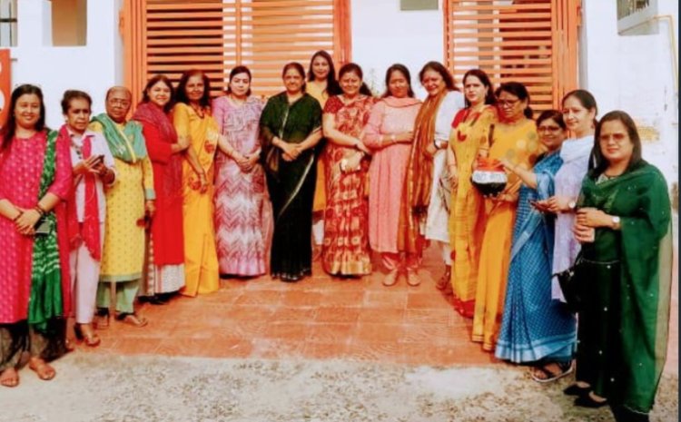 भाजपा महिला मोर्चा नोएडा महानगर में आगामी कार्यक्रम को लेकर बैठक आयोजित