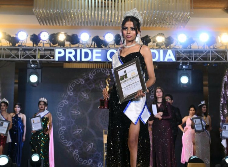 प्राइड ऑफ़ इंडिया 'मिस इंडिया 2023' में मिस उत्तराखंड स्टेट विनर बनी अंशिका रावत