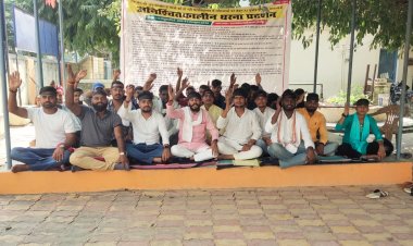 तीसरे दिन भी छात्र नेताओं ने भरा हुंकार होगा आर पार