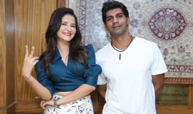 प्यार है तो है की स्टार कास्ट करन हरिहरन और पानी कश्यप ने फ़िल्म को दिल्ली में किया प्रमोट