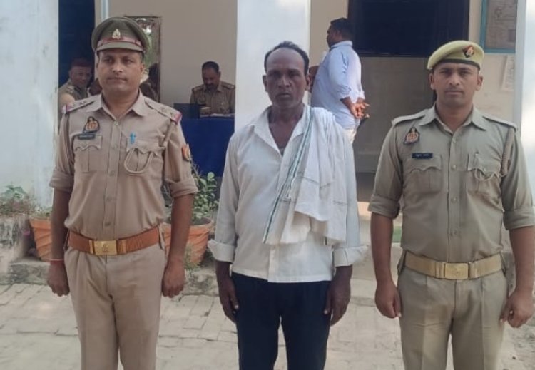 वांछित अभियुक्त को बिरनो पुलिस ने भेजा जेल