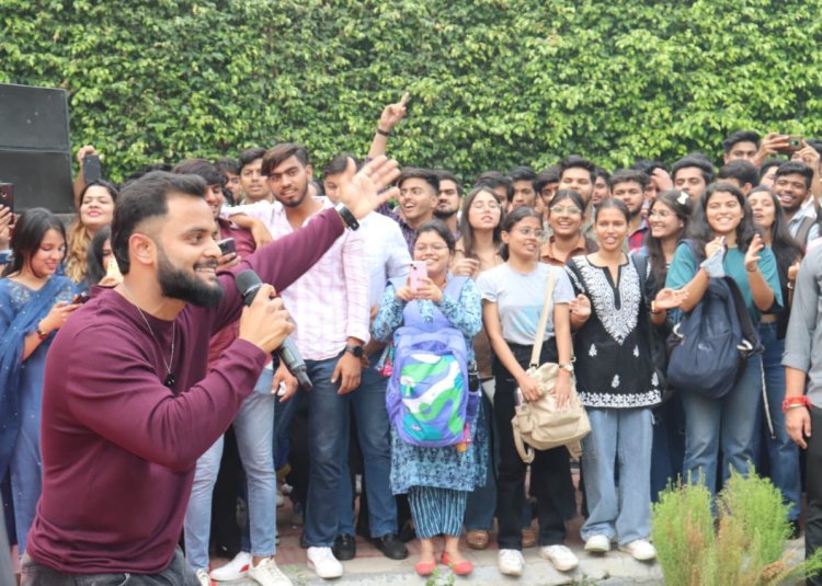 आईएमएस में लाइव म्यूजिक कॉन्सर्ट का आयोजन