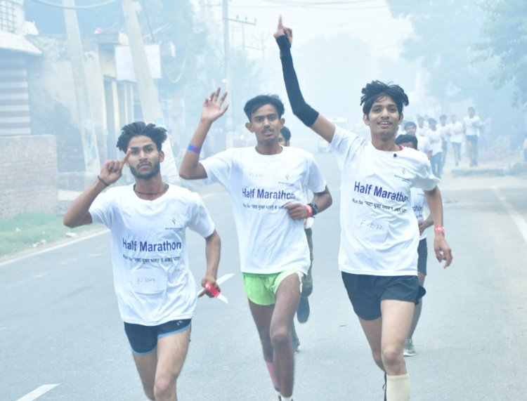 Safe and Successful Completion of a Half Marathon by SPS INTERNATIONAL 