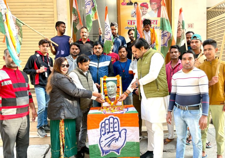 सरदार पटेल जी महान स्वतंत्रता संग्राम सेनानी व भारतीय गणराज्य के संस्थापक पिता थे : रामकुमार तंवर 