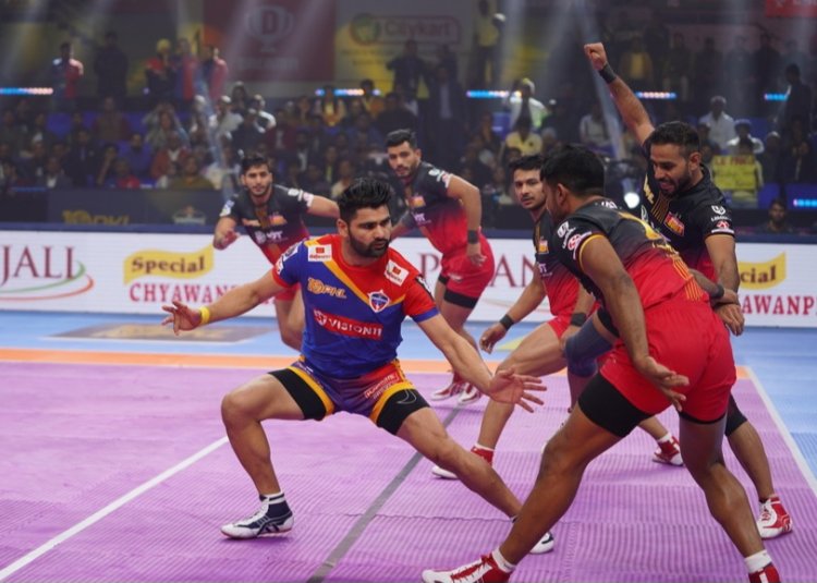 UP Yoddhas Open Home Leg Campaign On A winning Note