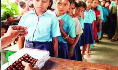 1 फरवरी को 8.07 लाख बच्चों को खिलाई जाएगी पेट के कीड़े निकालने की दवा