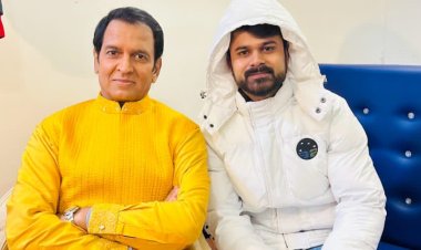 project manager and casting director Himanshu Mishra Ram Bhajan Humare Ram Aye Hai crossed 10 million views