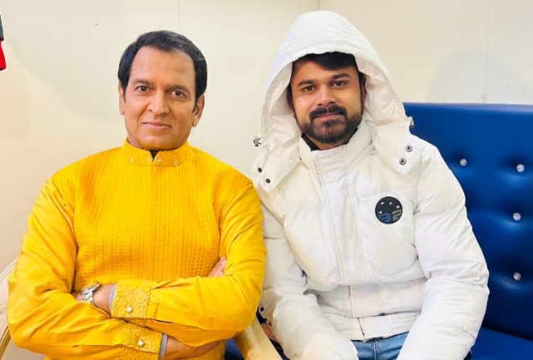 project manager and casting director Himanshu Mishra Ram Bhajan Humare Ram Aye Hai crossed 10 million views