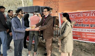 जरूरतमंद लोगों के लिए शुरू की गई निःशुल्क भोजन सेवा