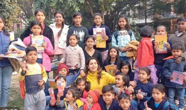 नारी प्रगति सोशल फाउंडेशन ने बसंत पंचमी प़र आर्ट एंड क्राफ्ट कोर्स का किया शुभारंभ