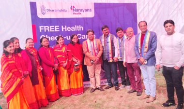 विश्व जैन संगठन मैं फ्री हेल्थ चेकअप कैंप का आयोजन किया
