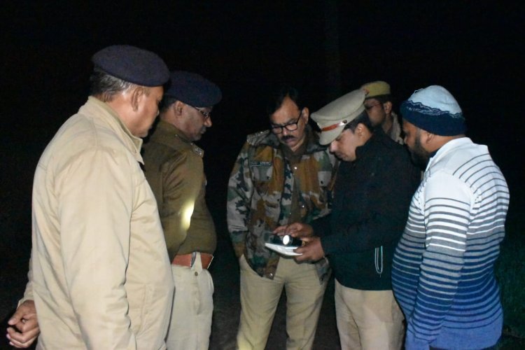 मलेठी गांव में महिला की चाकू से गोदकर हत्या, घटनास्थल पर पहुंचें एसपी