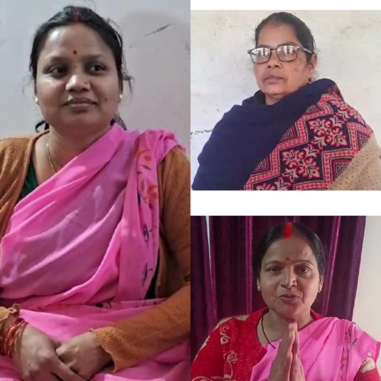 आयुष्मान योजना का लाभ मिलने पर आंगनबाड़ी कार्यकर्ताओं ने पीएम मोदी को दिया धन्यवाद