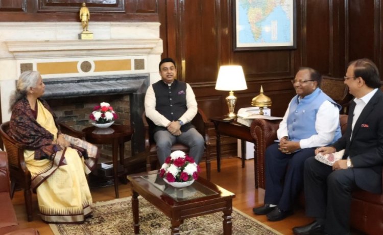 ईपीसीएच प्रतिनिधिमंडल ने वित्त मंत्री के सम्मुख रखा एमएसएमई द्वारा आपूर्ति की जाने वाली वस्तुओं का भुगतान 45 दिनों के नियम का मुद्दा