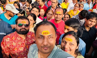 पहल सस्था के द्वारा अयोध्याधाम एवं नैमिषारण्य दर्शन यात्रा का आयोजन