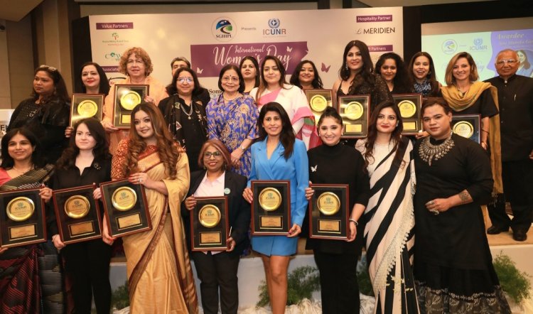 Jubilant Celebrations by ICUNR on the occasion of International Women’s Day with a Panel Discussion and Awards Ceremony