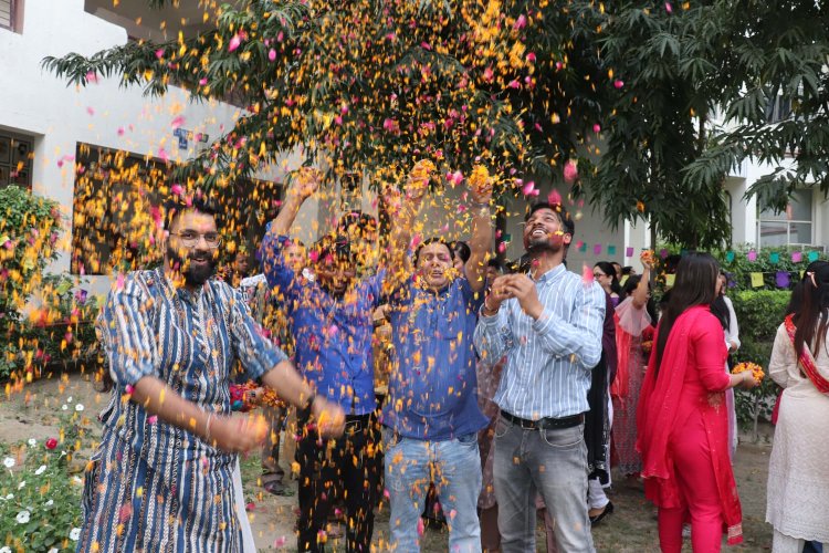 आईएमएस में होली उत्सव का हुआ आयोजन