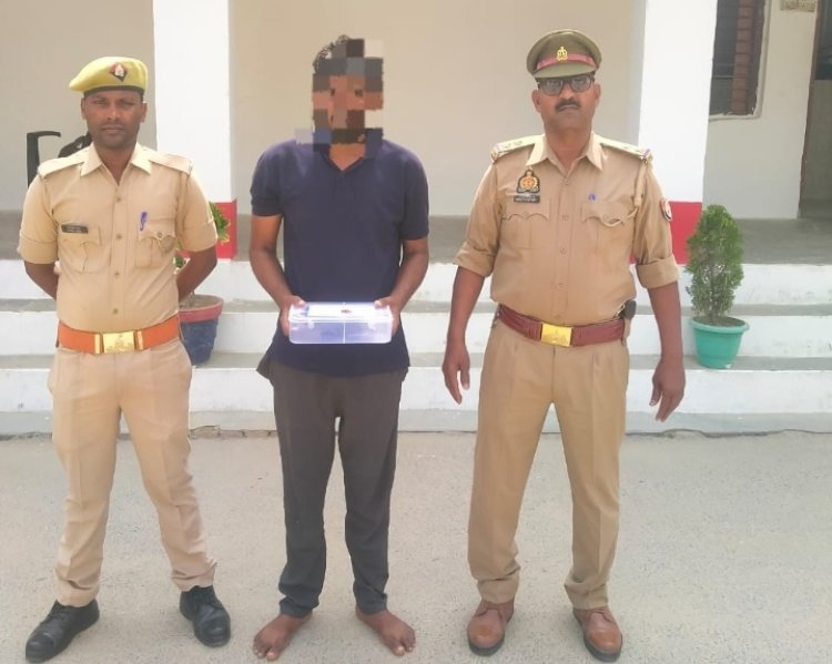 अवैध तमंचा और कारतूस के साथ एक गिरफ्तार, दुल्लहपुर पुलिस ने की कार्यवाही