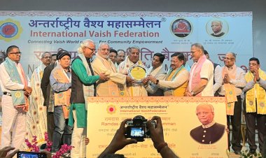 कटरा में आईवीएफ द्वारा अभिमन्यु गुप्ता अंतरराष्ट्रीय "रामदास अग्रवाल जनसेवा सम्मान" से हुए विभूषित