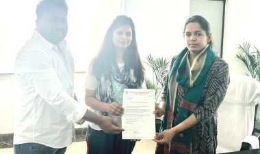 ग्रेटर नोएडा वेस्ट में भीड़ भाड़ एवं आबादी को देखते हुए पैदल पुल की स्थापना के लिए ग्रेनो प्राधिकरण को दिया ज्ञापन
