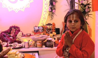 नोएडा में पधारे हनुमानगढ़ी अयोध्या के छोटे महंत सूरज दास महाराज