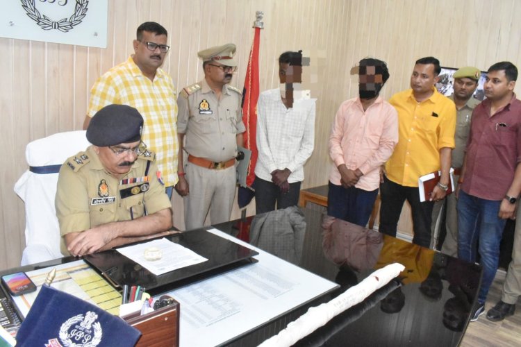 आशनाई में हुई थी महिला की हत्या, मरदह क्षेत्र में बक्से में बंद मिला था शव तीन गिरफ्तार