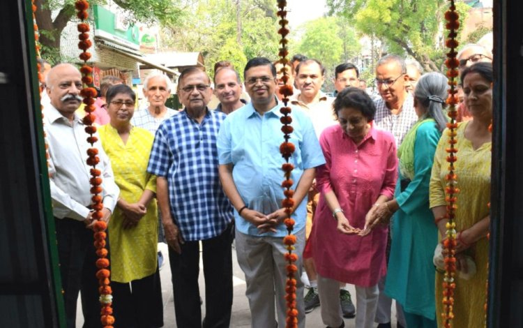रोजमर्रा के सामान के लिए बनवाए गए कियोस्क का हुआ उद्घाटन