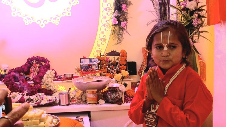 नोएडा में पधारे हनुमानगढ़ी अयोध्या के छोटे महंत सूरज दास महाराज
