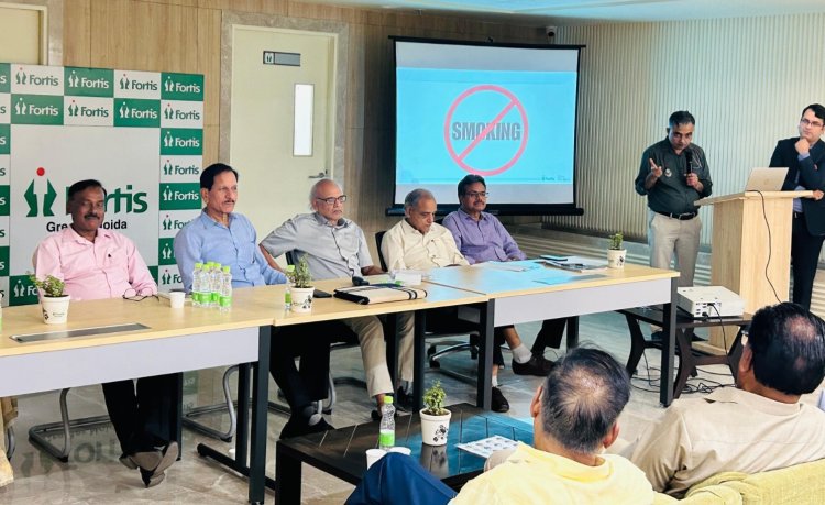 फोर्टिस अस्पताल ग्रेटर नोएडा के डॉक्टरों ने बुजुर्गों को स्वास्थ्य के प्रति किया जागरूक