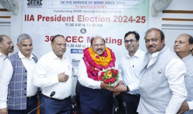 नीरज सिंघल दोबारा बने आईआईए के राष्ट्रीय अध्यक्ष